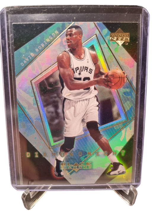 2000 Upper Deck #DM7 David Robinson Diamond Might Black Diamond