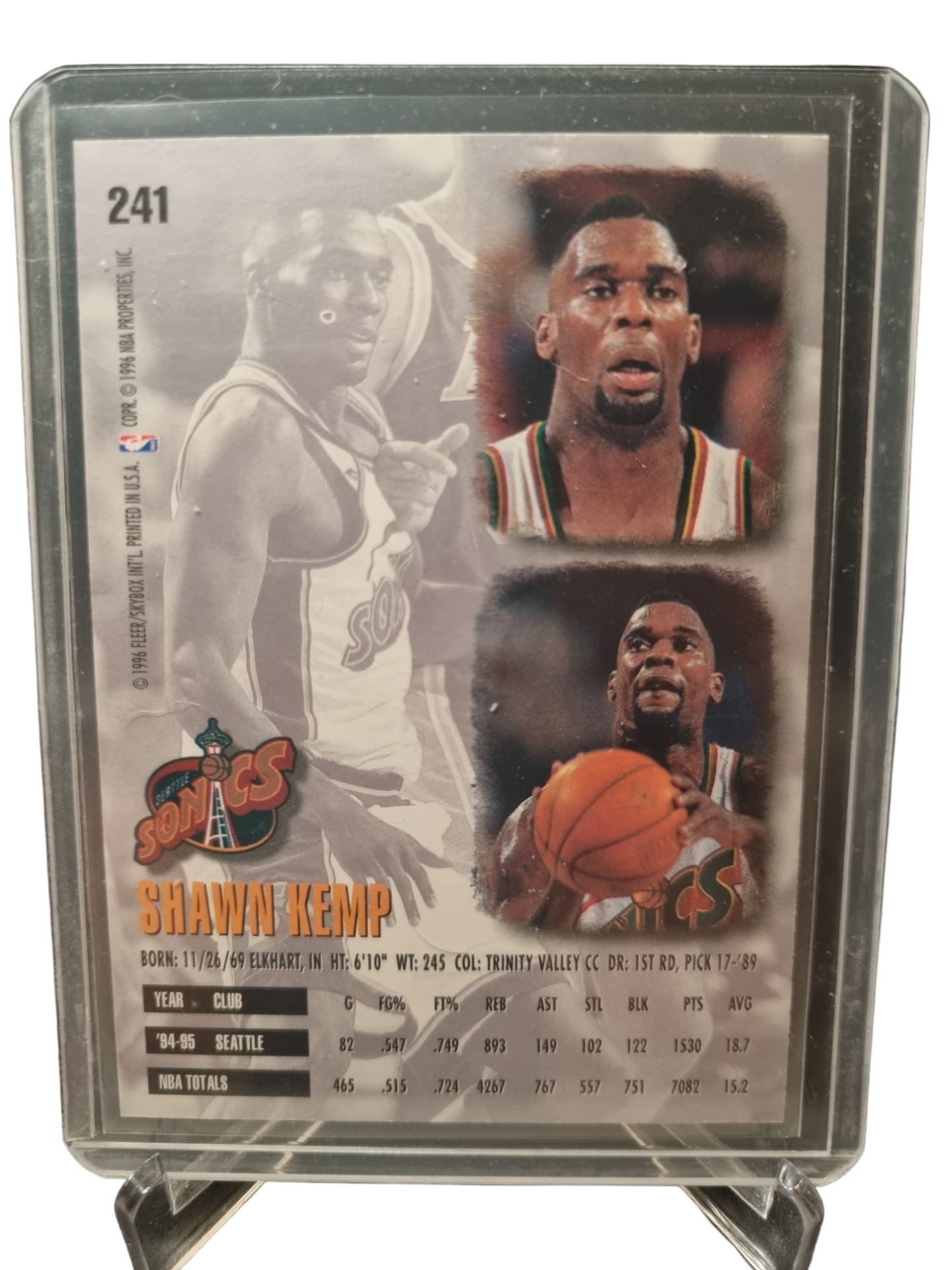 1993-94 Fleer Ultra #241 Shawn Kemp