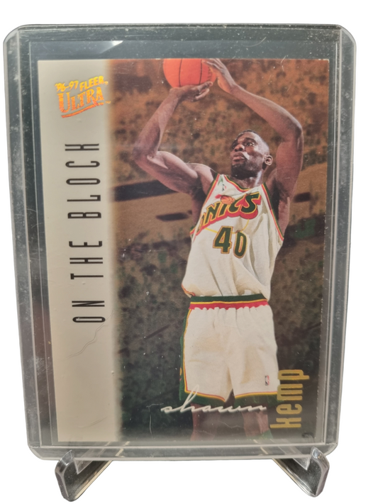 1996-97 Fleer Ultra #129 Shawn Kemp On The Block