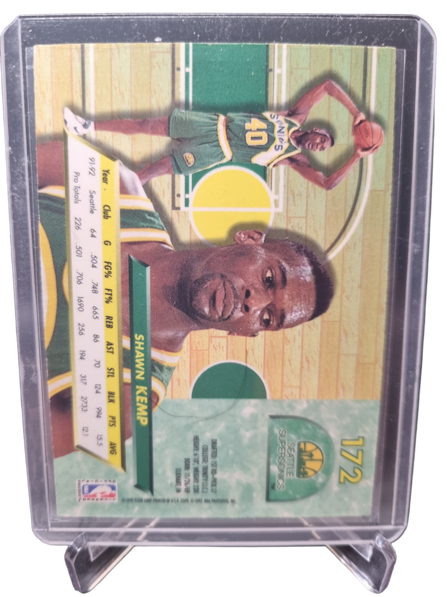 1992-93 Fleer Ultra #172 Shawn Kemp