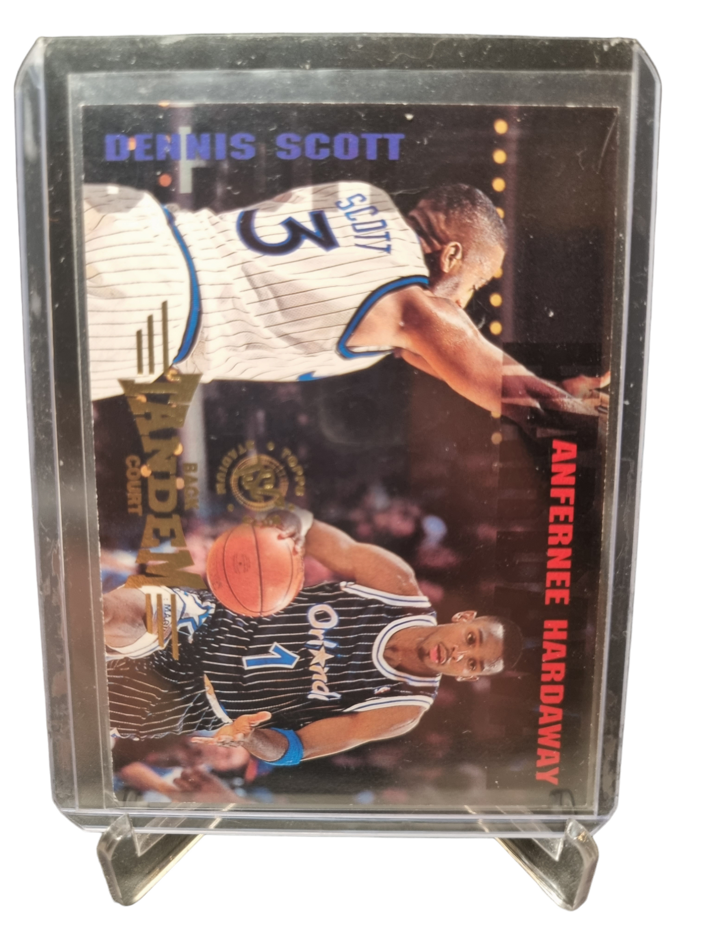 1995 Topps Stadium Club #279 Anfernee Hardaway/Dennis Scott Tandem Back Court