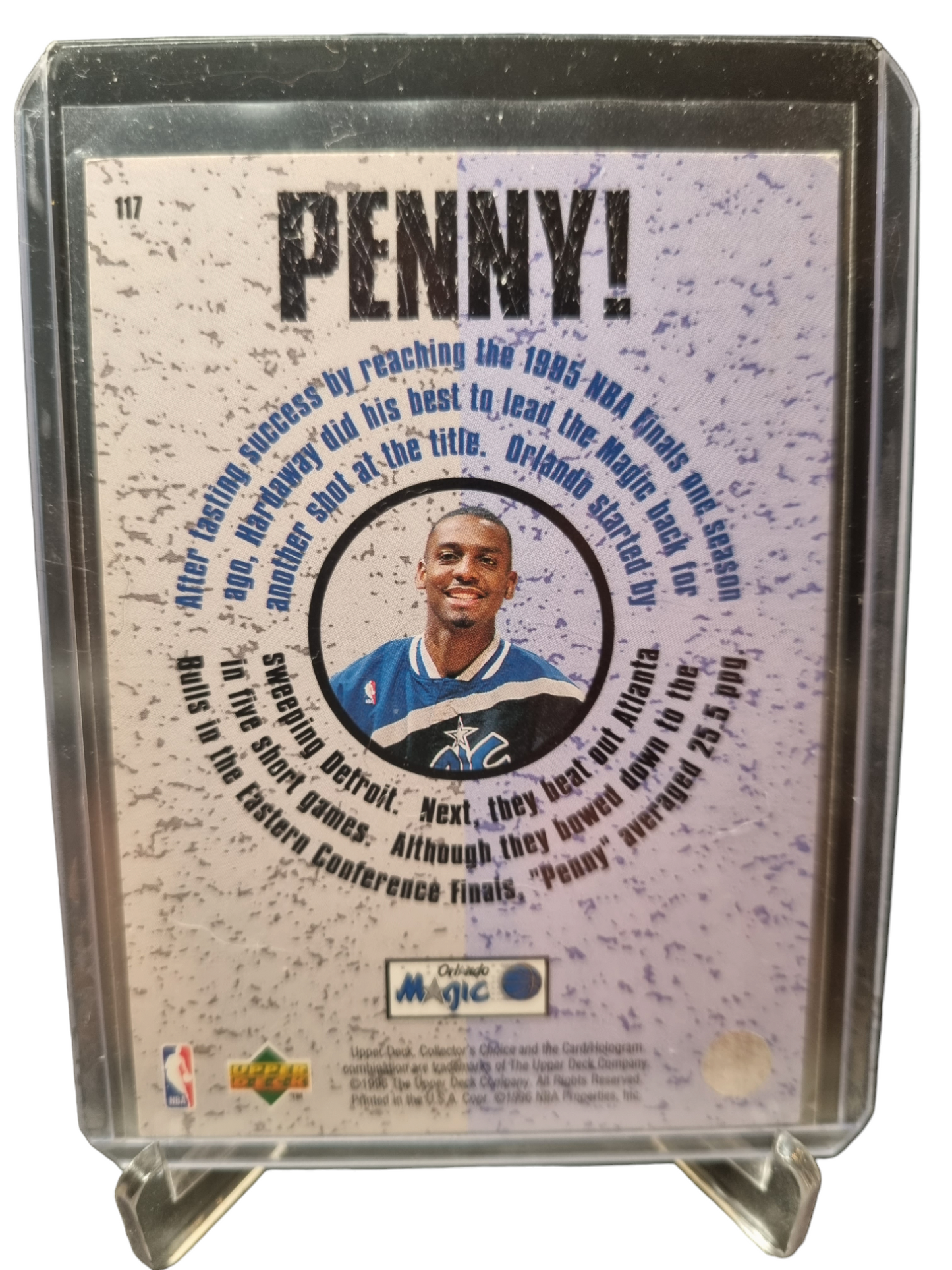 1996 Upper Deck #117 Anfernee Hardaway Penny