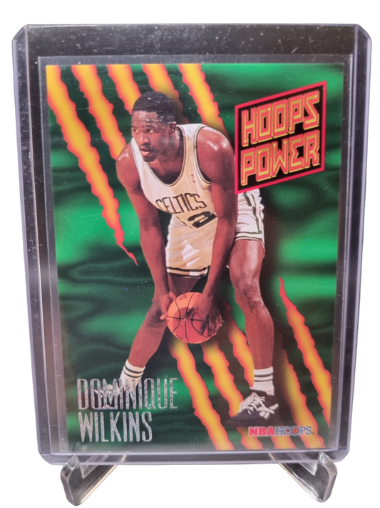 1995 Hoops #PR-4 Dominique Wilkins Hoops Power