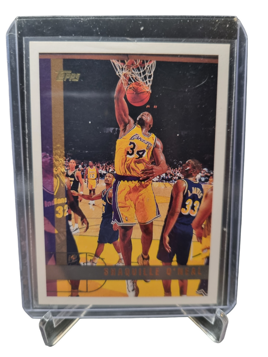 1997 Topps #109 Shaquille O'Neal