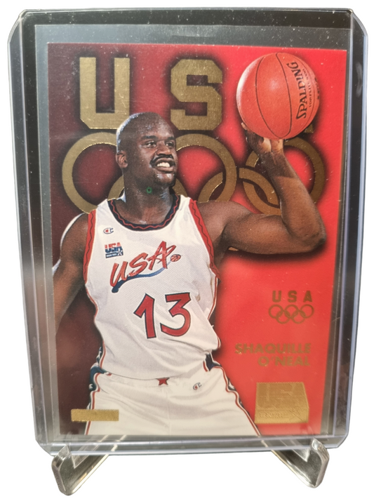 1996 Skybox #G7 Shaquille O'Neal USA Basketball Gold