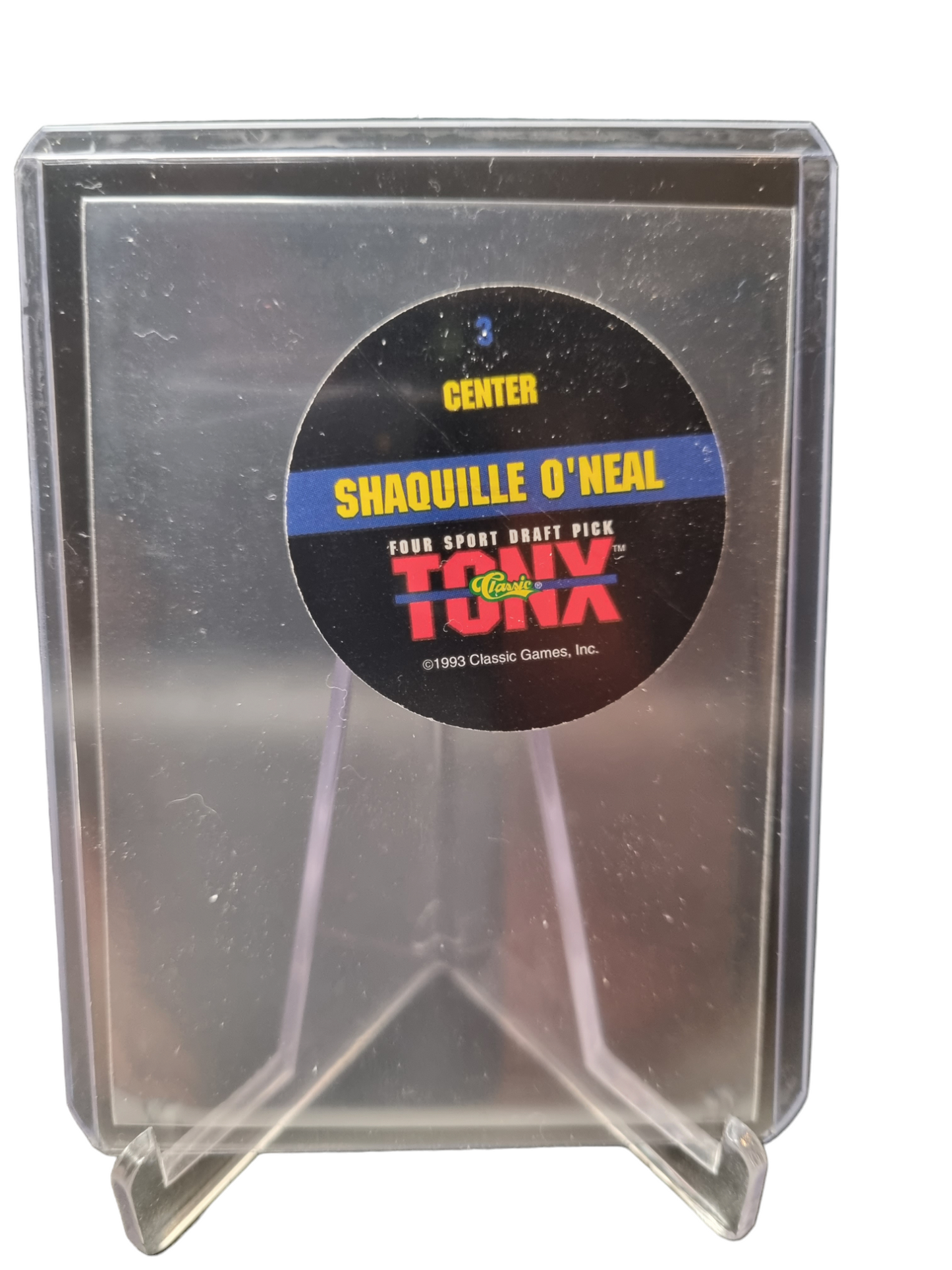 1993 Classic #TONX Shaquille O'Neal Rookie Four Sport Draft Pick Tonx