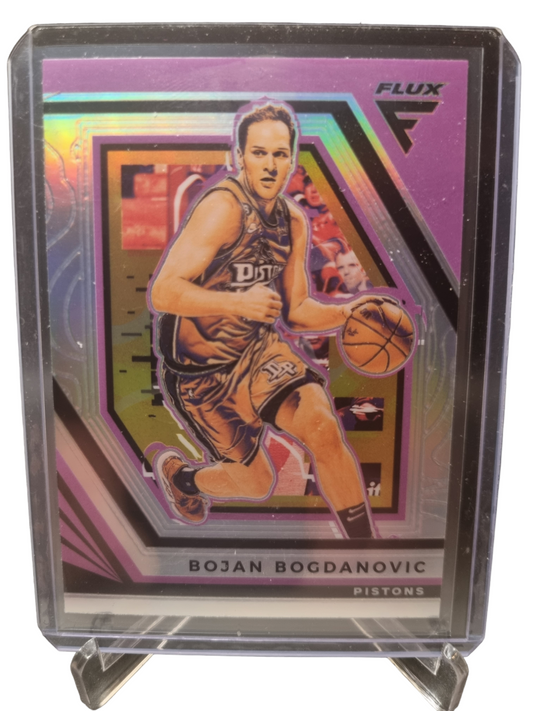 2022-23 Flux #95 Bojan Bogdanovic Silver Prizm