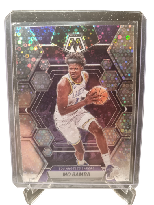 2022-23 Mosaic #81 Mo Bamba Fastbreak Disco Prizm