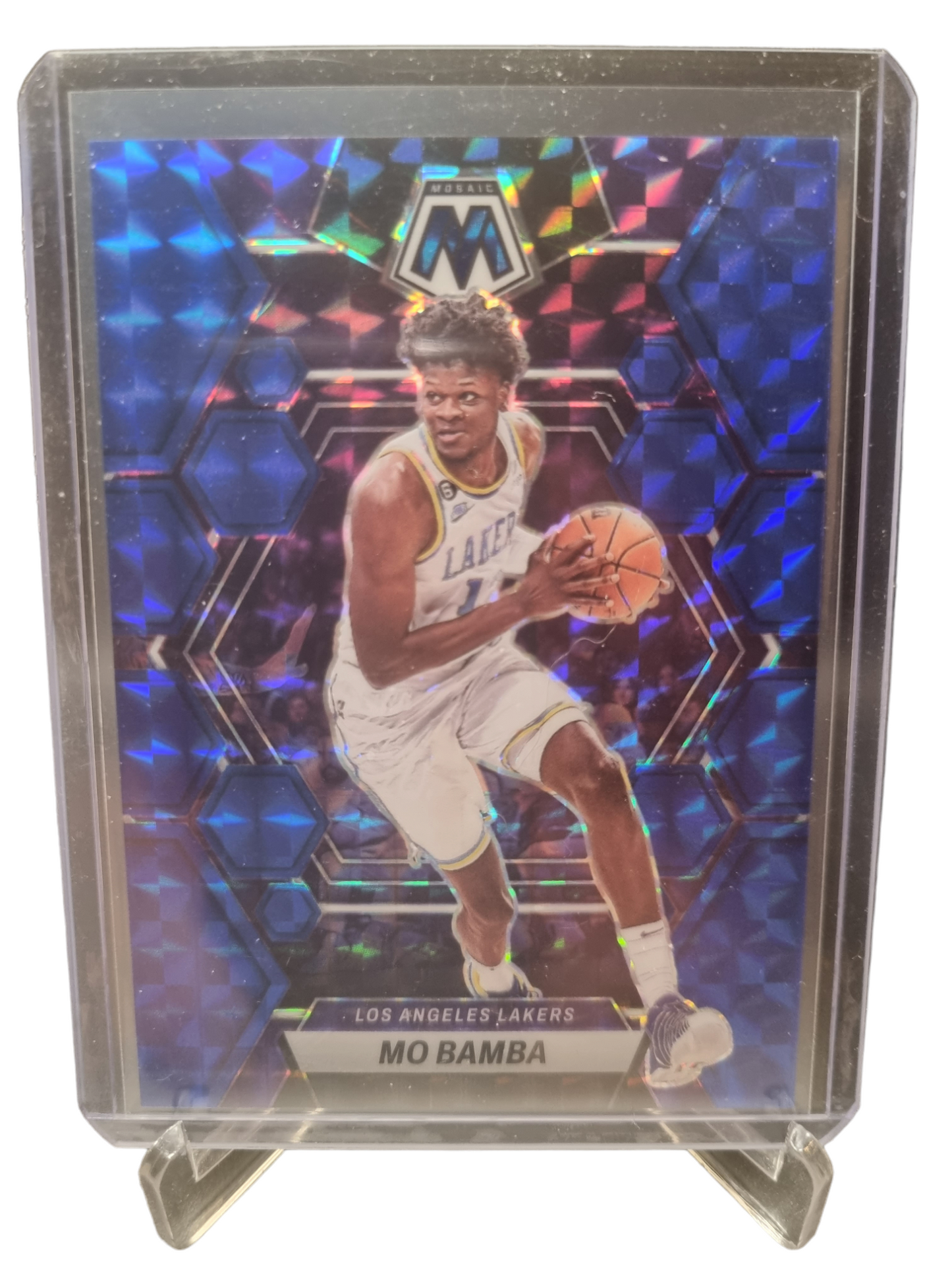 2022-23 Mosaic #81 Mo Bamba Blue Prizm 111/199