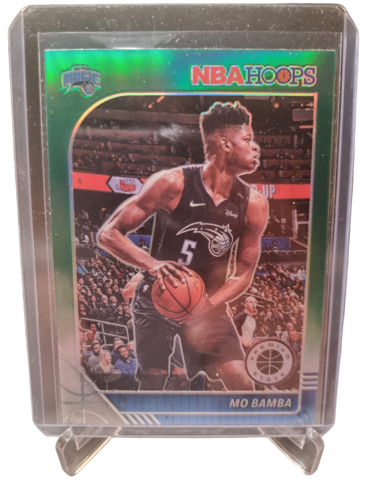 2019-20 Panini Hoops Premium Stock #138 Mo Bamba Green Prizm