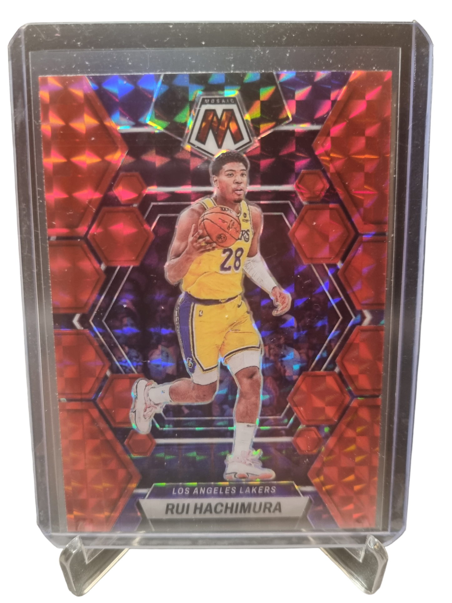 2022-23 Mosaic#139 Rui Hachimura Red Prizm