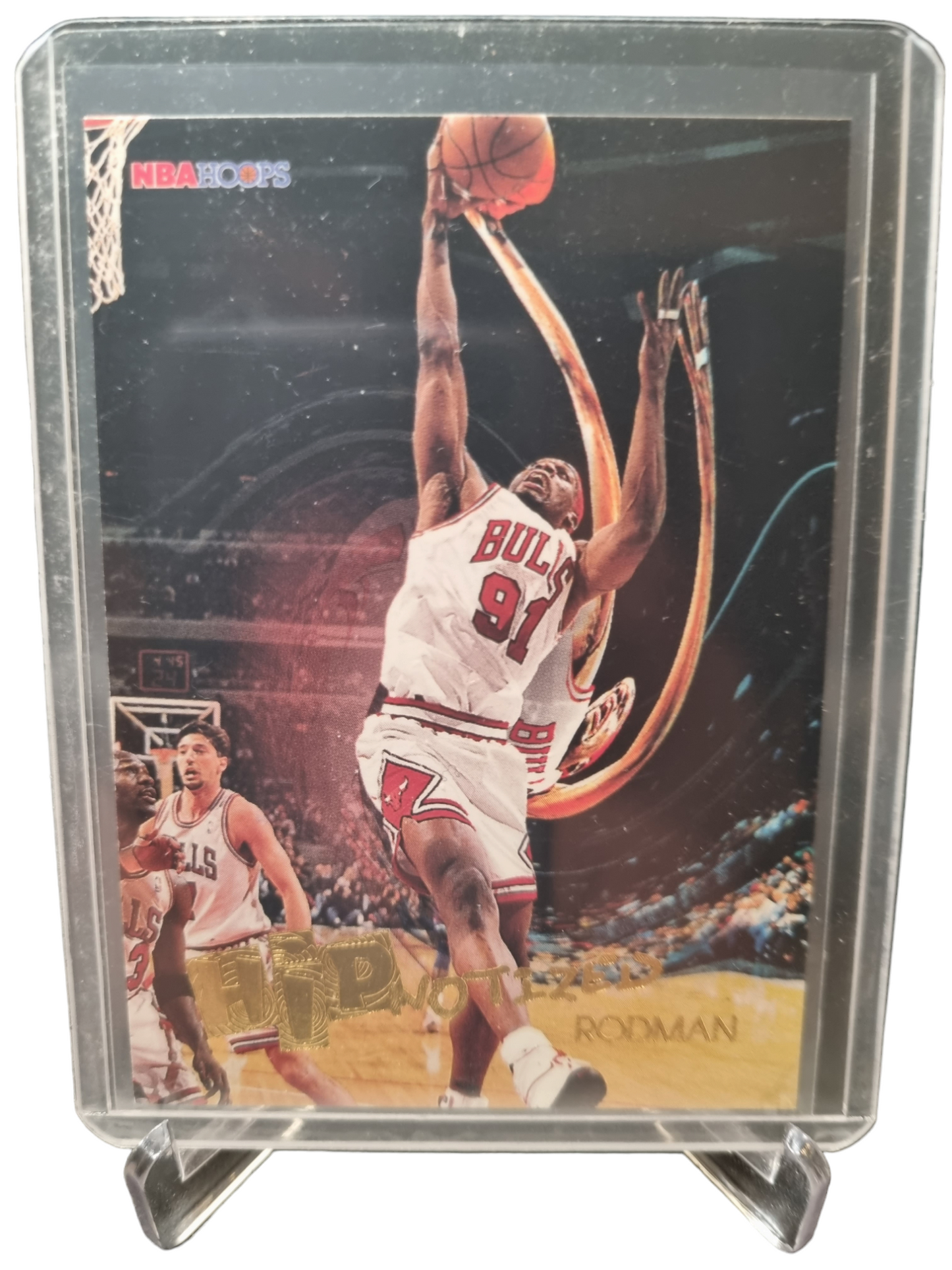 1996 Hoops #H4 Dennis Rodman Hipnotized