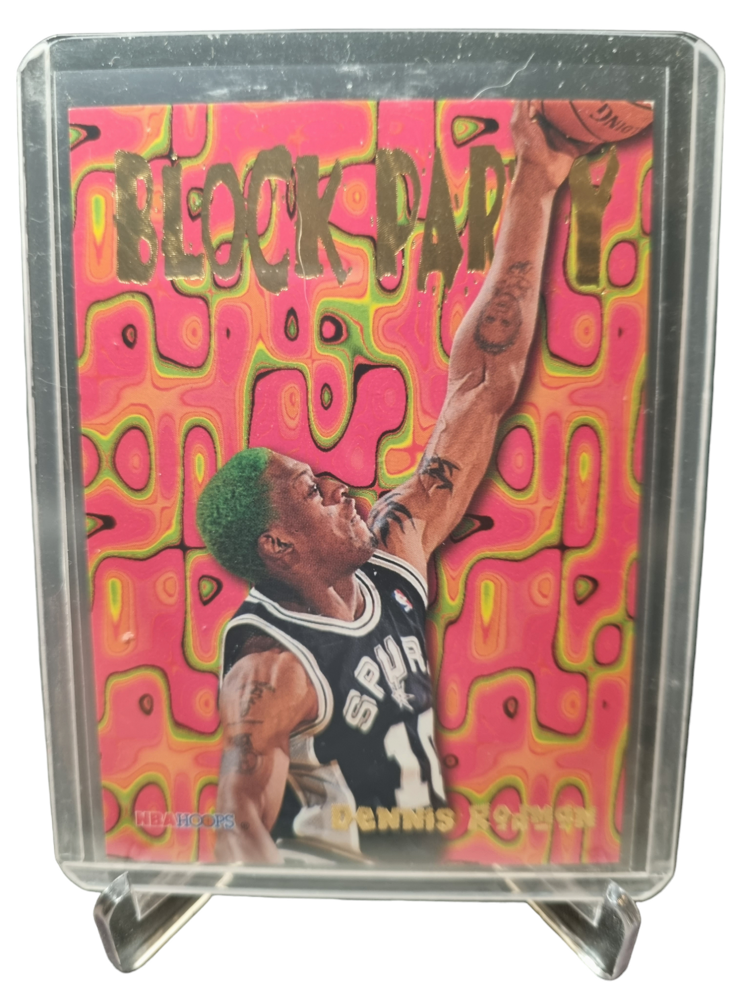 1995 Hoops #2 of 25 Dennis Rodman Block Party