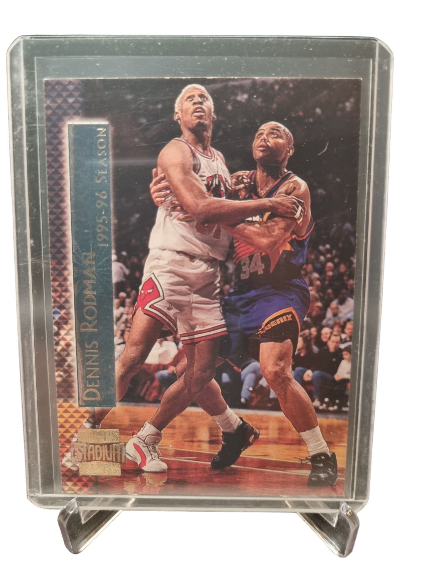 1996 Topps Stadium Club #SM9 Dennis Rodman Shining Moments