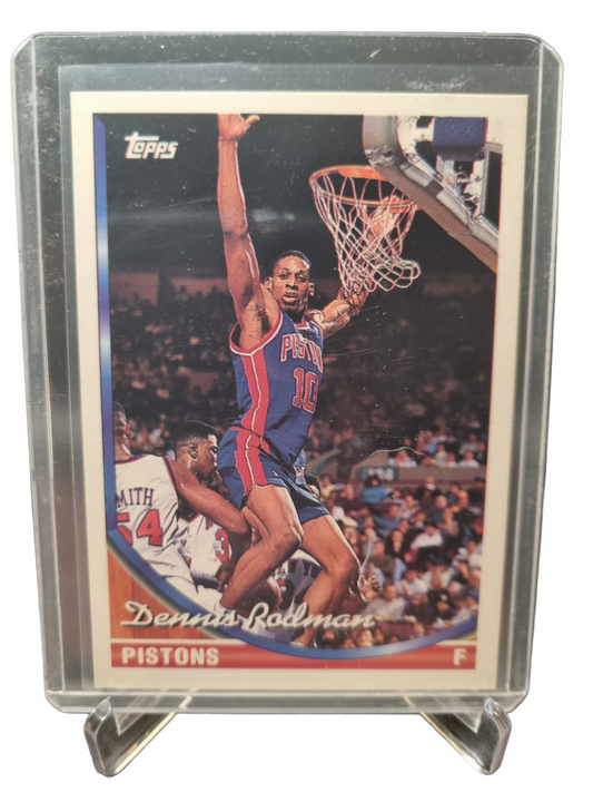 1993 Topps #77 Dennis Rodman