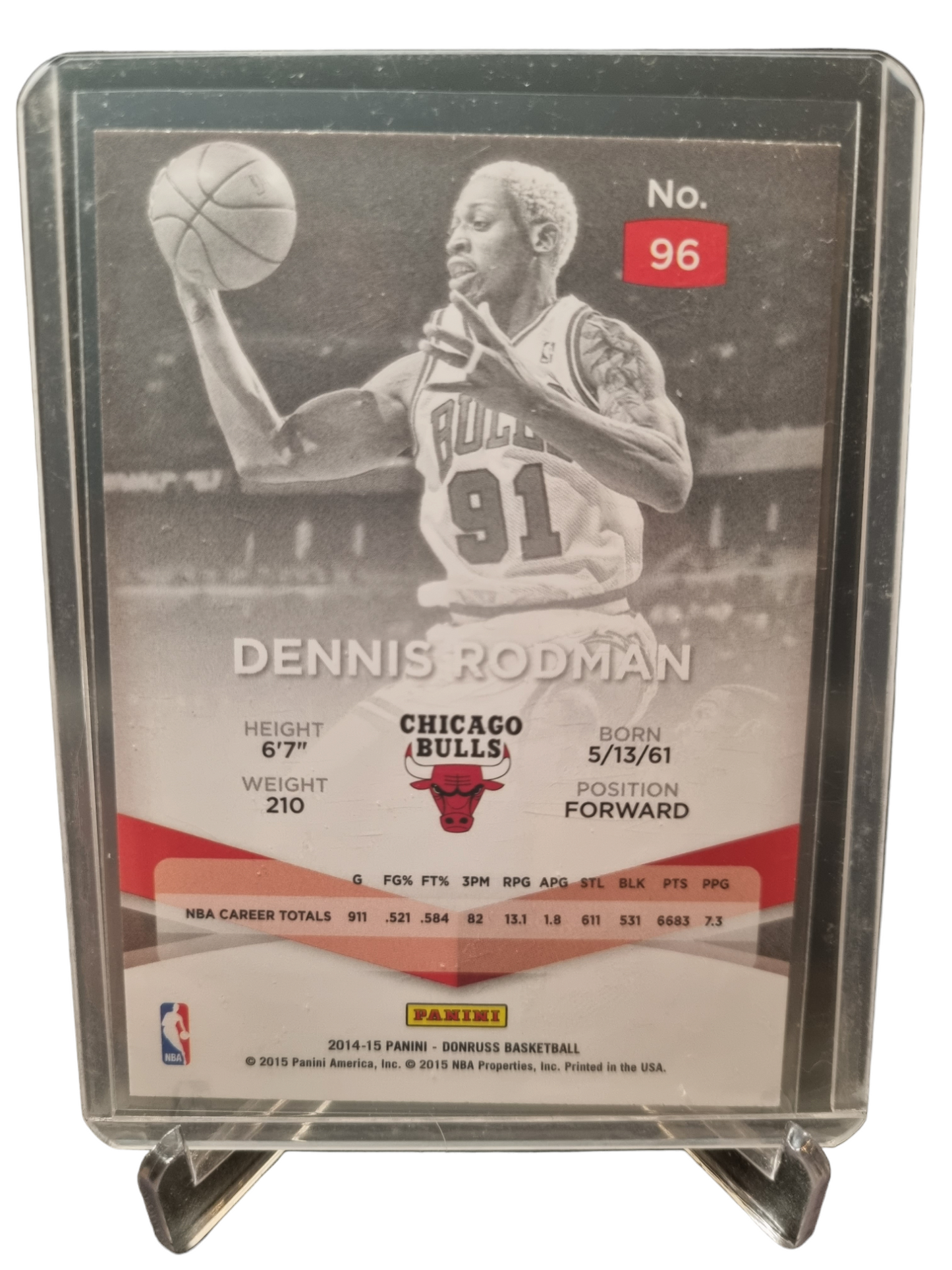 2014-15 Panini Donruss #96 Dennis Rodman Elite