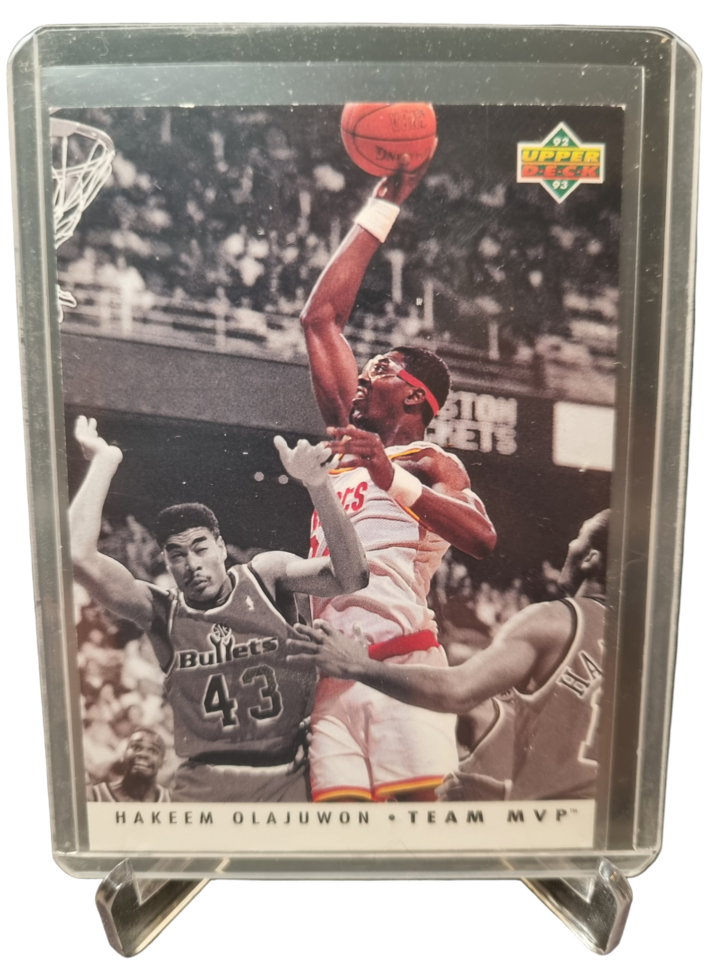 1992 Upper Deck #TM11 Hakeem Olajuwon Team MVP