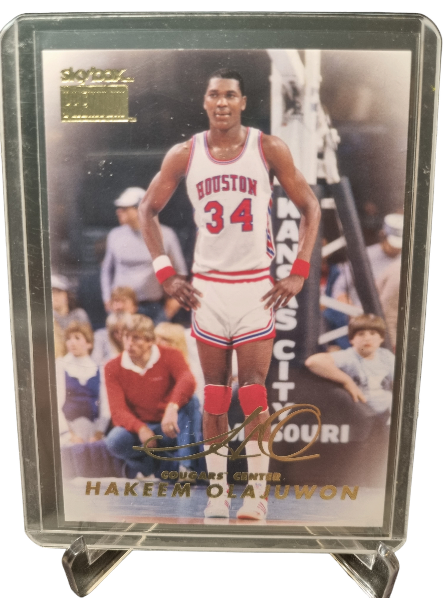 2013-14 Skybox Premium #144 Hakeem Olajuwon Fleer Retro