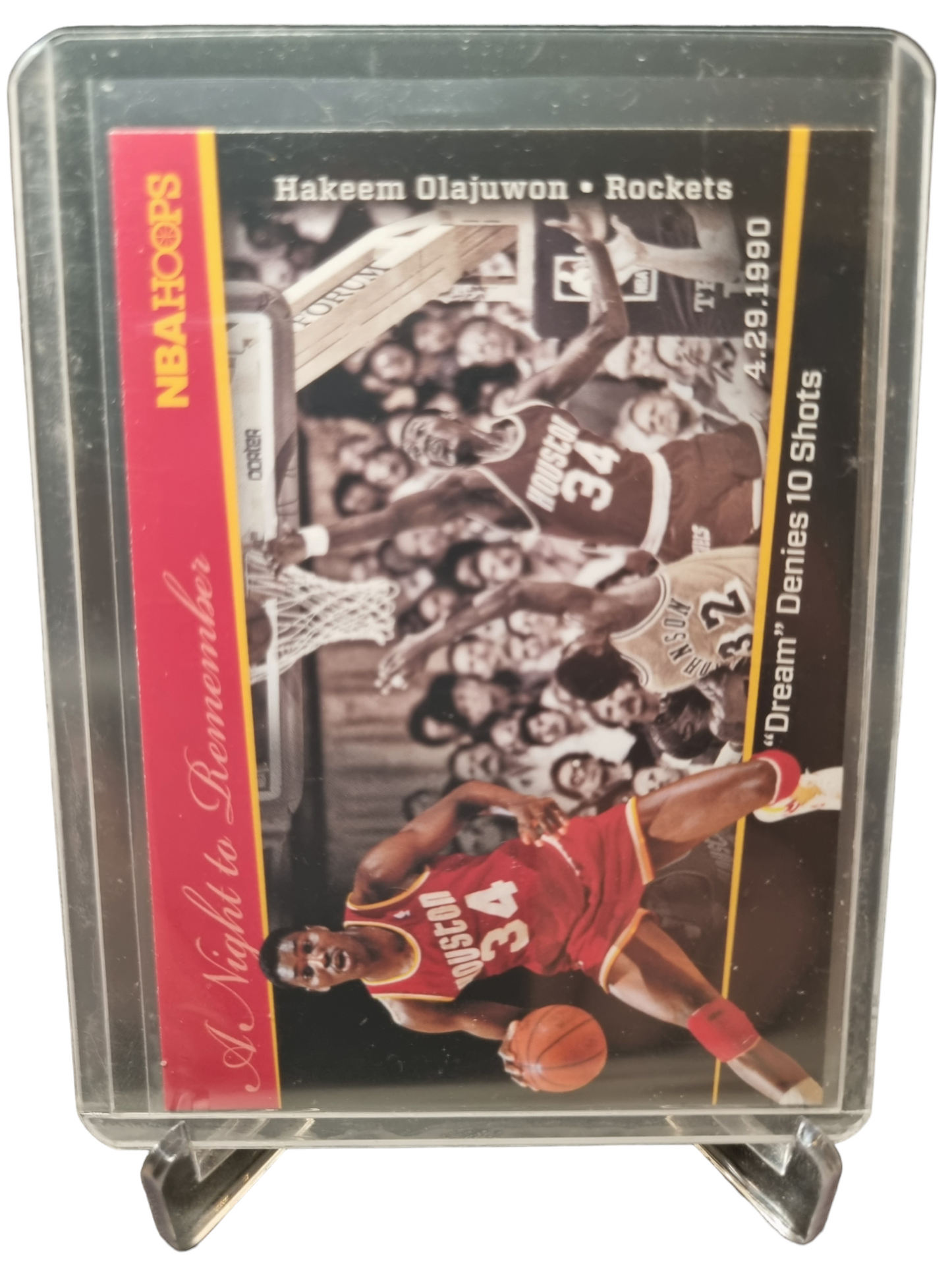 2012 Panini Hoops #12 Hakeem Olajuwon A Night To Remember