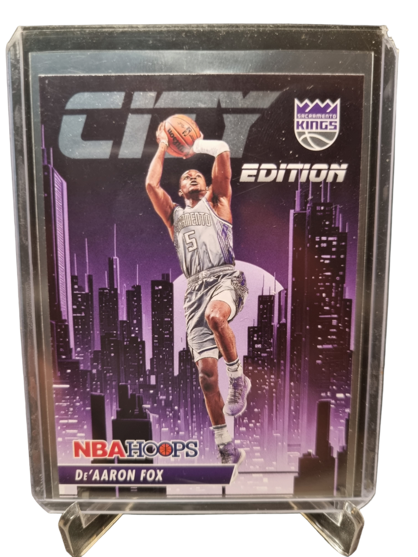 2023-24 Panini Hoops #14 De'Aaron Fox City Edition