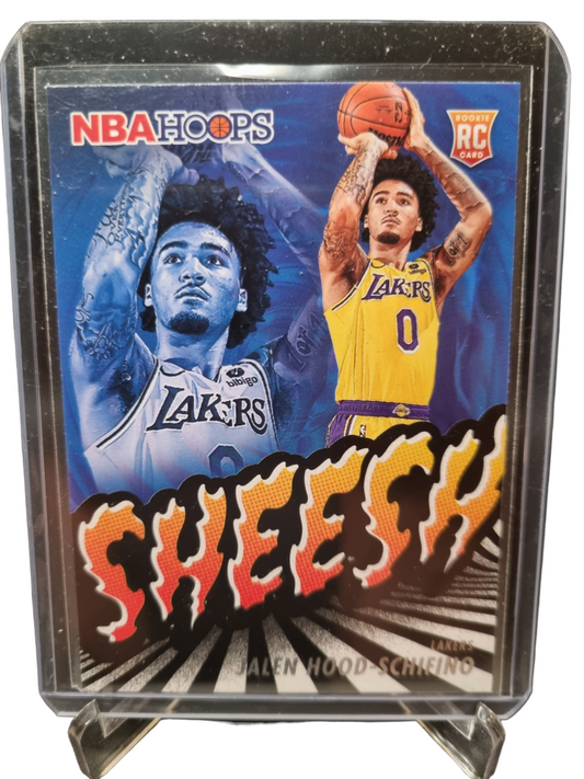 2023-24 Panini Hoops #21 Jalen Hood-Schifino Sheesh