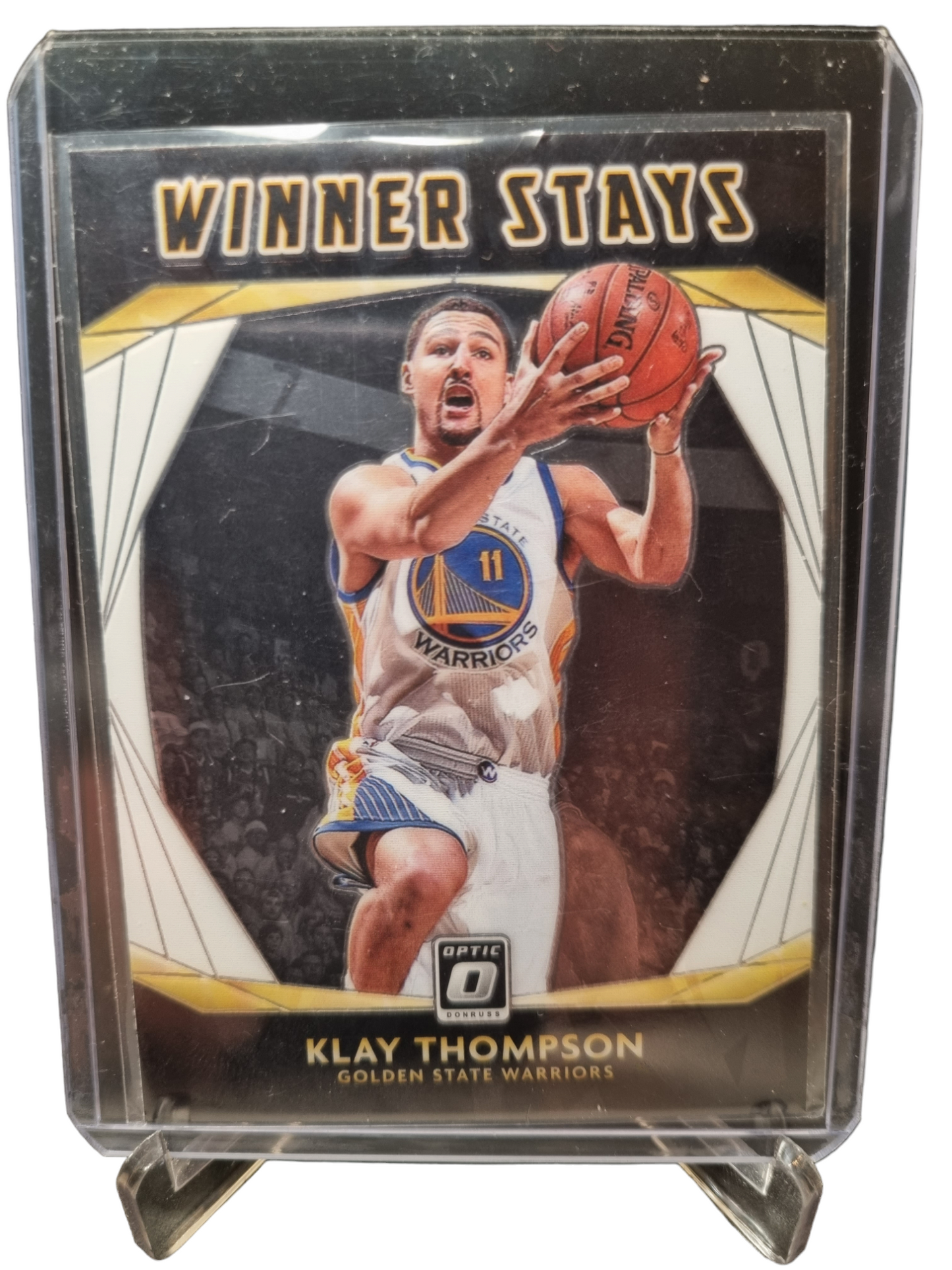 2020-21 Panini Donruss Optic #7 Klay Thompson Winner Stays