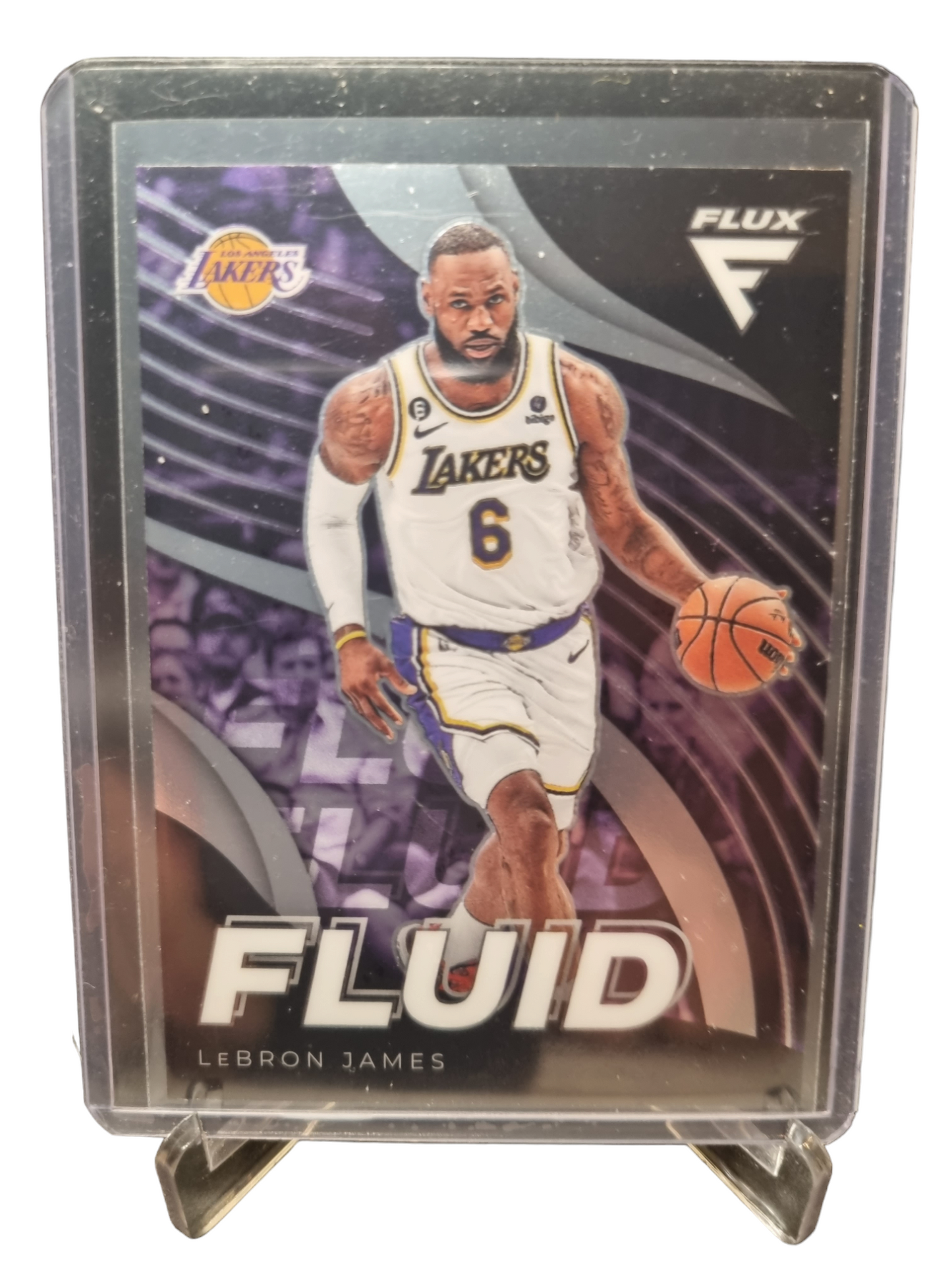 2023-24 Panini Hoops #10 Lebron James Fluid