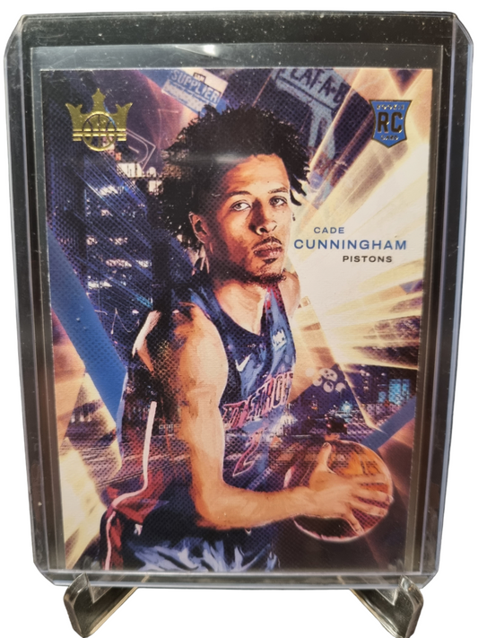 2021-22 Panini Court Kings #77 Cade Cunningham Rookie Card