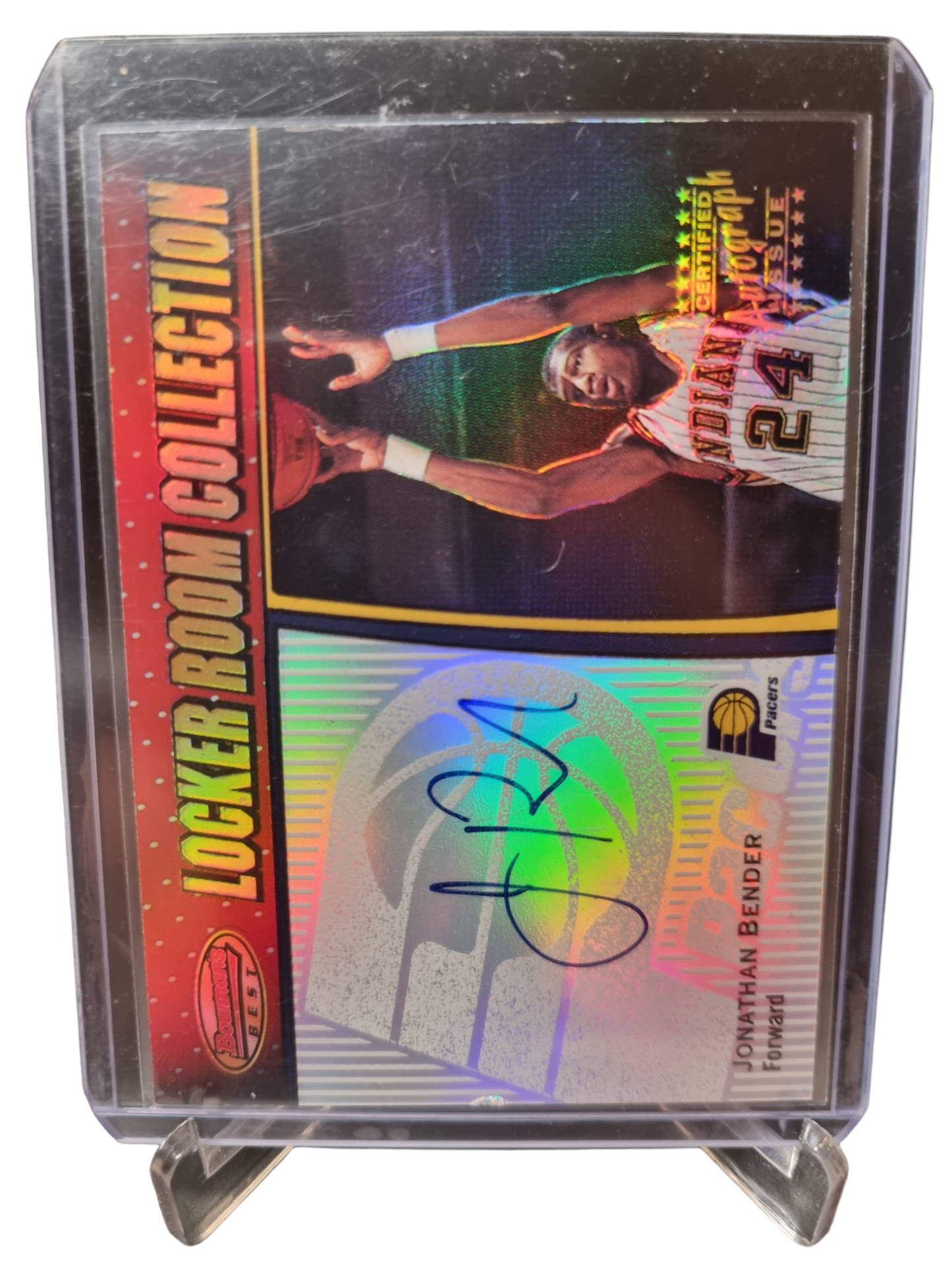 2001 Topps #LRCA13 Jonathan Bender Autograph Locker Room Collection