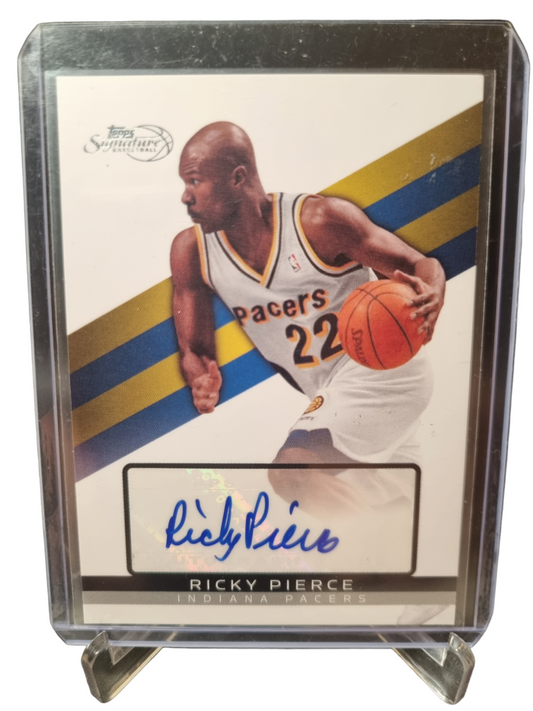 2009 Topps #TSA-RPI Ricky Pierce Autograph