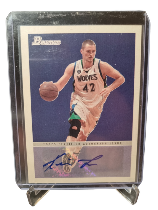 2009 Topps Bowman #48A-KL Kevin Love Autograph