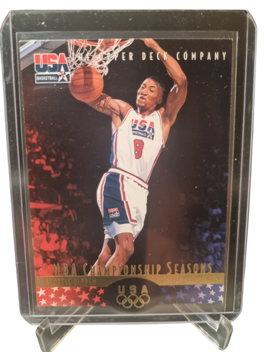 1996 Upper Deck #2 Scottie Pippen USA Basketball