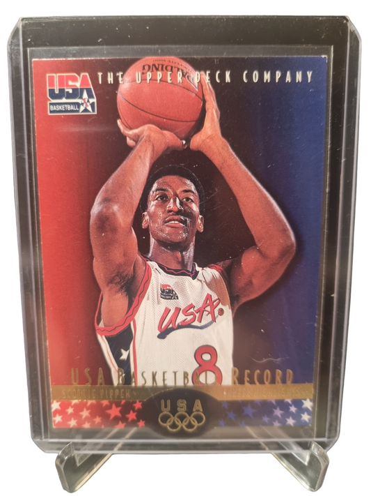 1996 Upper Deck #4 Scottie Pippen USA Basketball