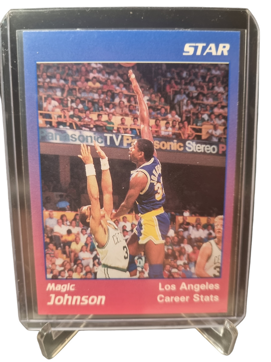 1991 Star #3 of 5 Magic Johnson Career Stats