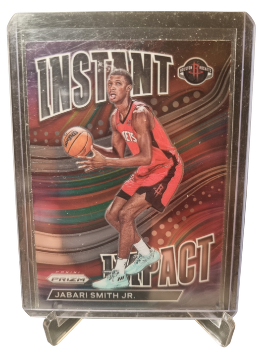 2022-23 Panini Prizm #3 Jabari Smith JR Rookie Card Instant Impact