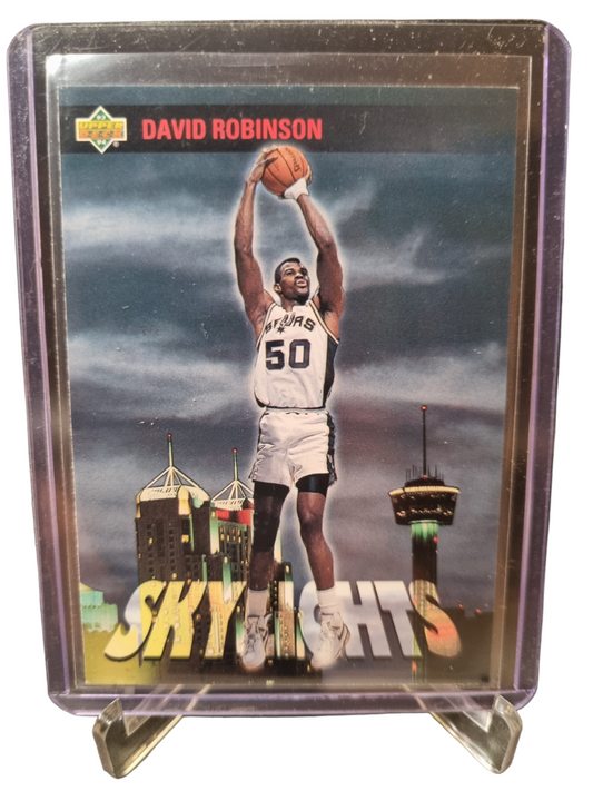 1993 Upper Deck #474 David Robinson Skylights
