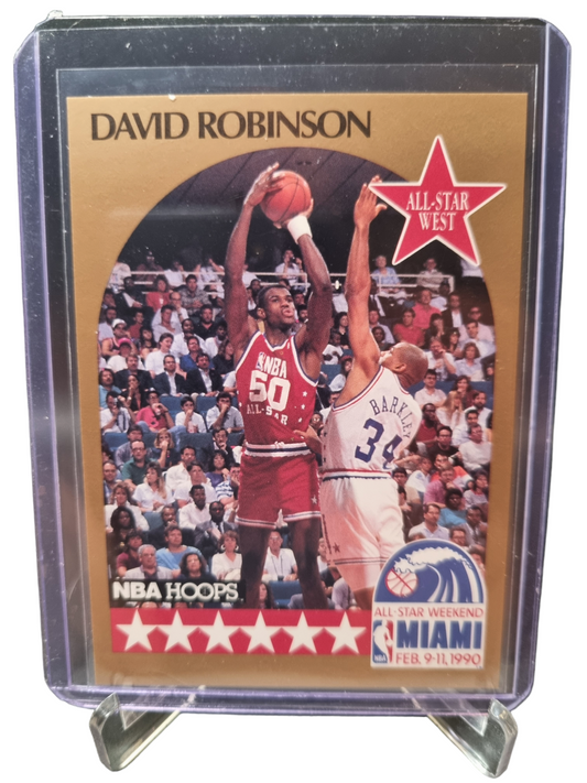 1990 Hoops #24 David Robinson All-Star West