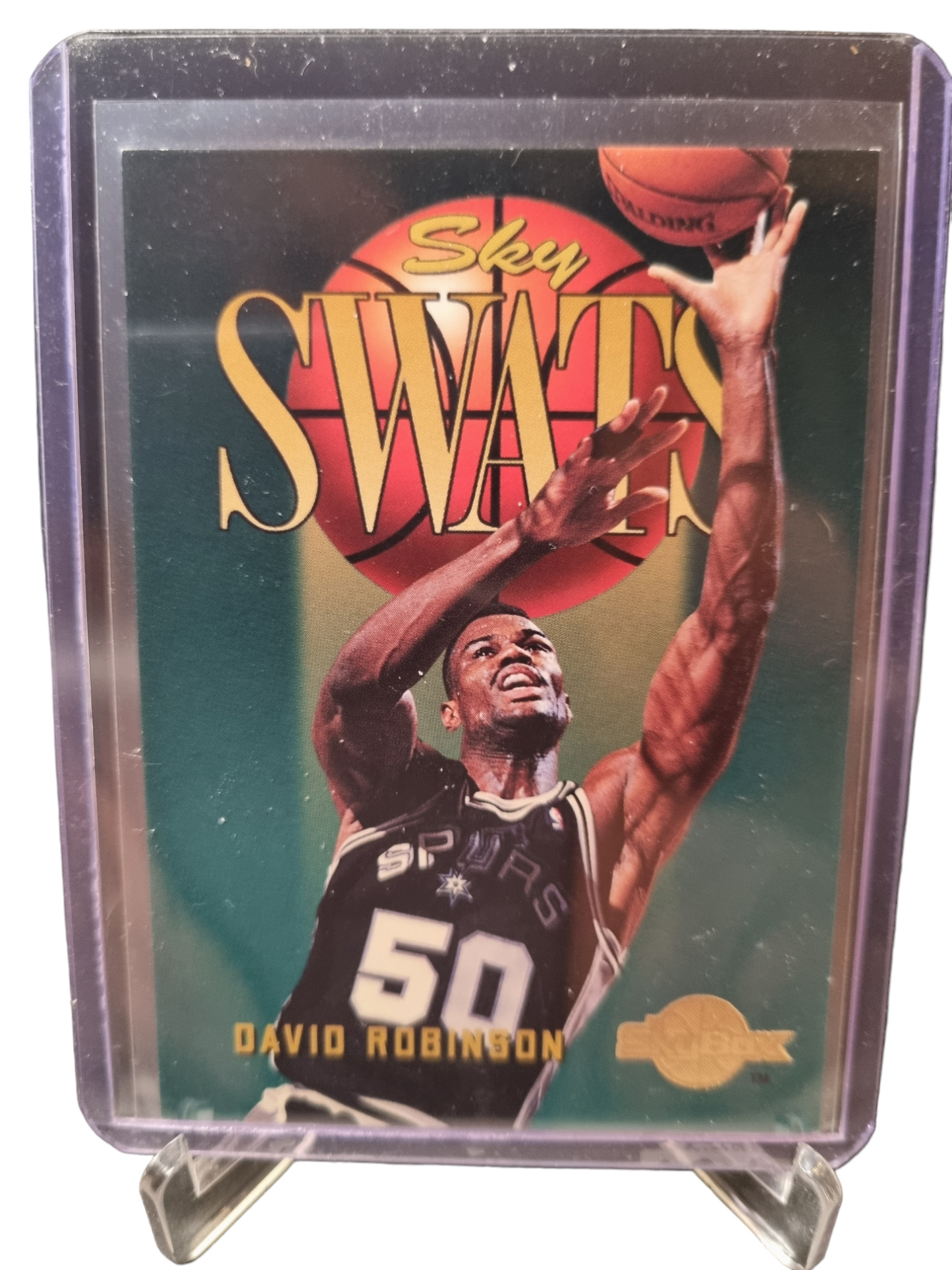 1995 Skybox #335 David Robinson Sky Swats