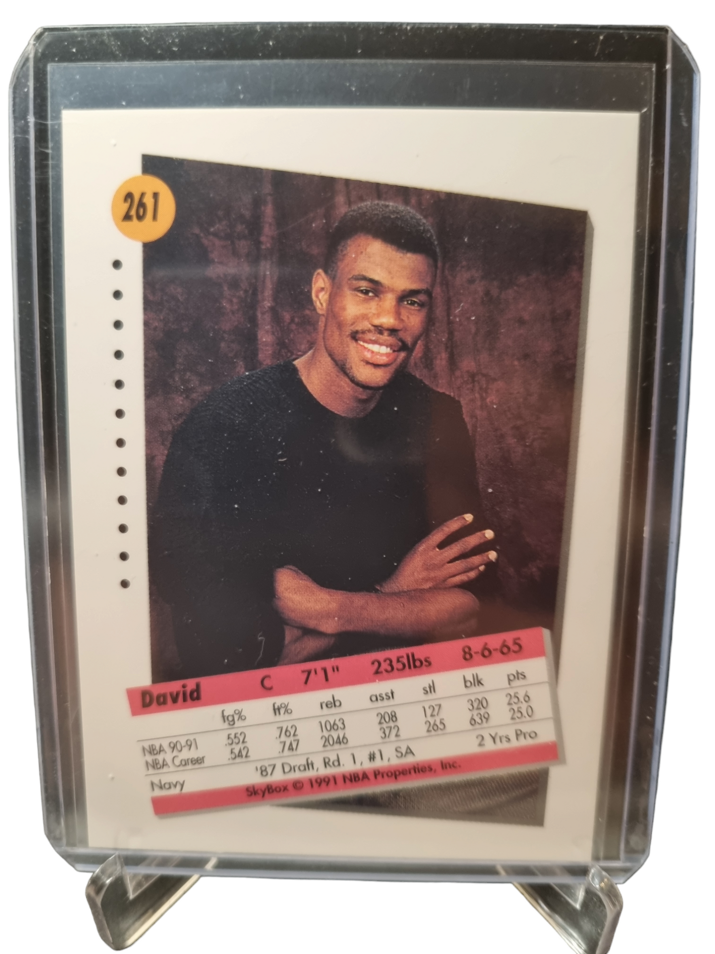 1991 Skybox #261 David Robinson