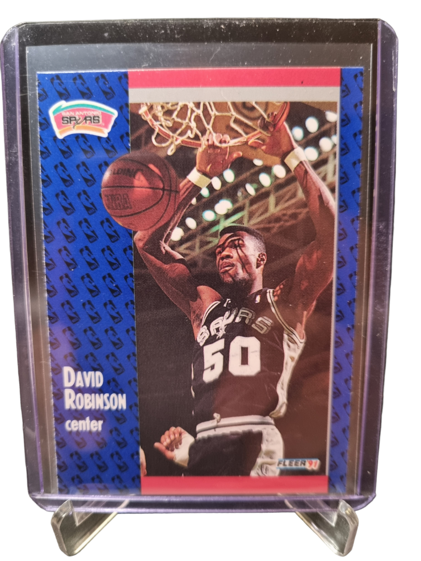 1991 Fleer #187 David Robinson