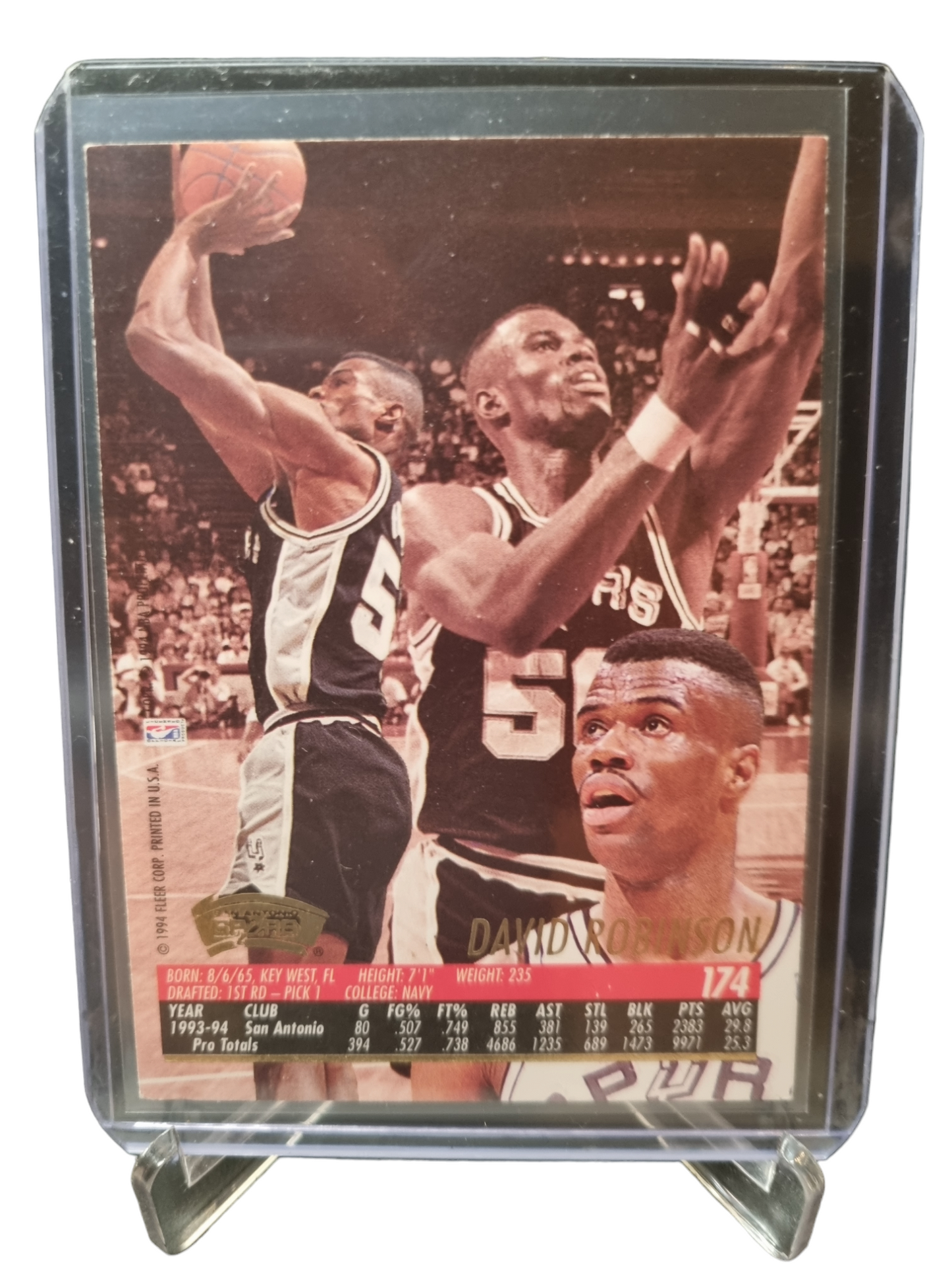 1994-95 Fleer Ultra #174 David Robinson