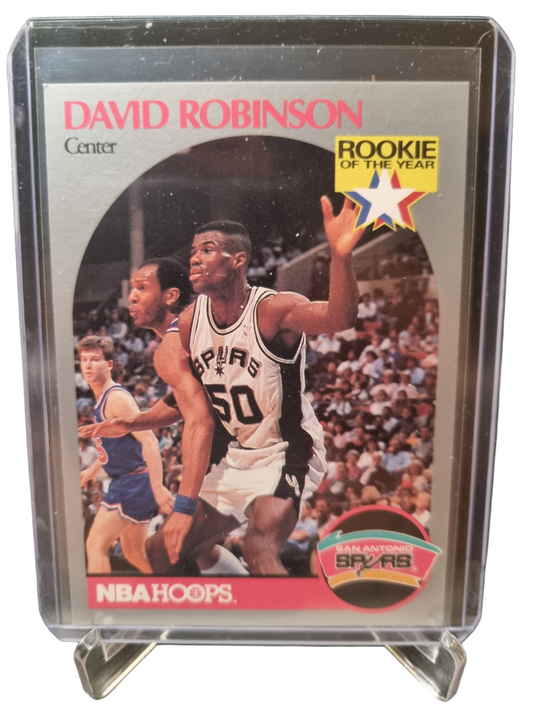 1990 Hoops #270 David Robinson Rookie Of The Year