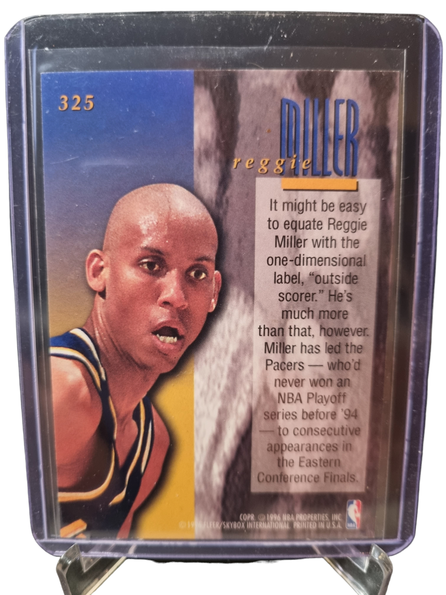 1995-96 Fleer Ultra #325 Reggie Miller Encore