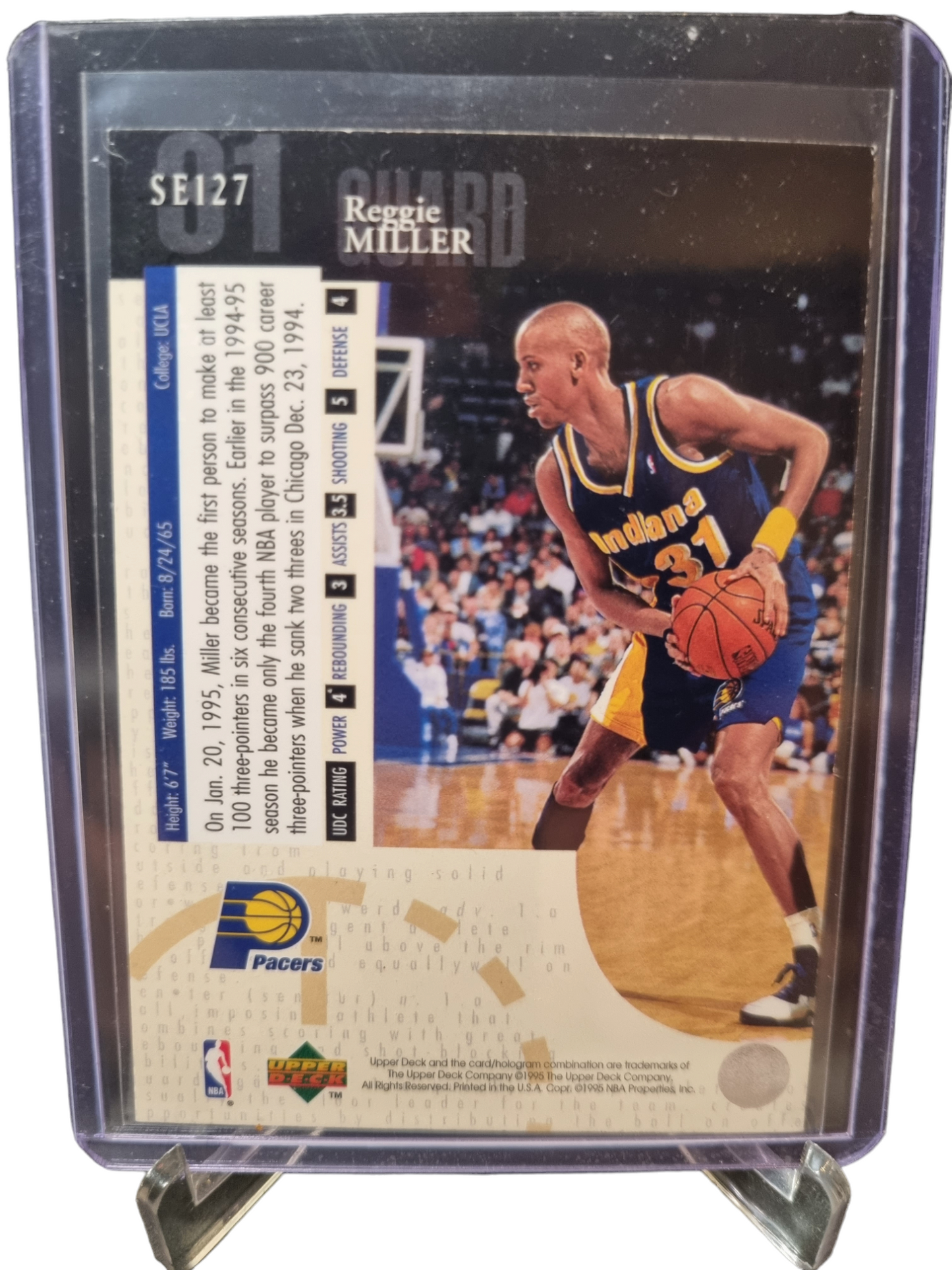 1995 Upper Deck #SE127 Reggie Miller