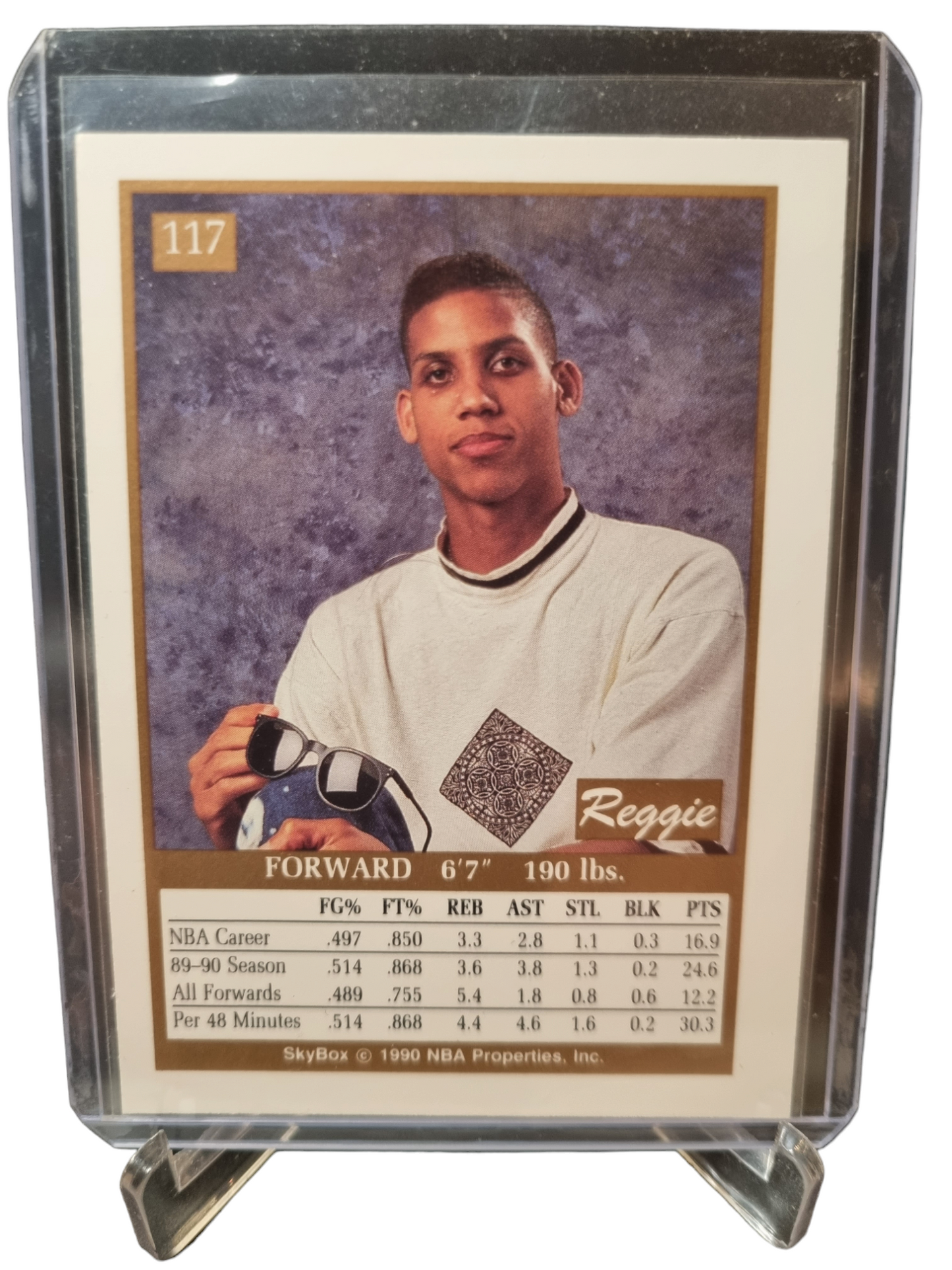 1990 Skybox #117 Reggie Miller