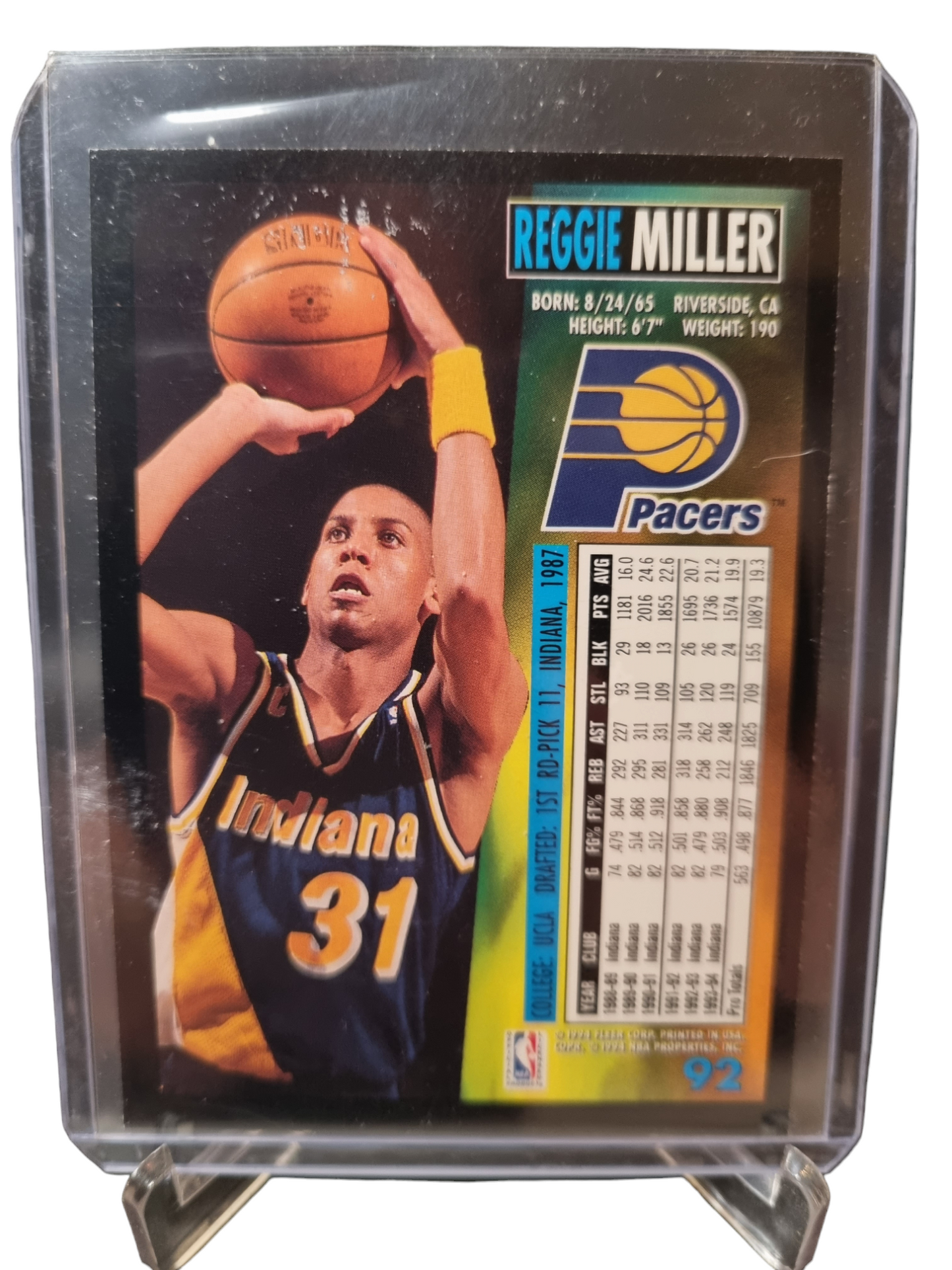 1994-95 Fleer #92 Reggie Miller