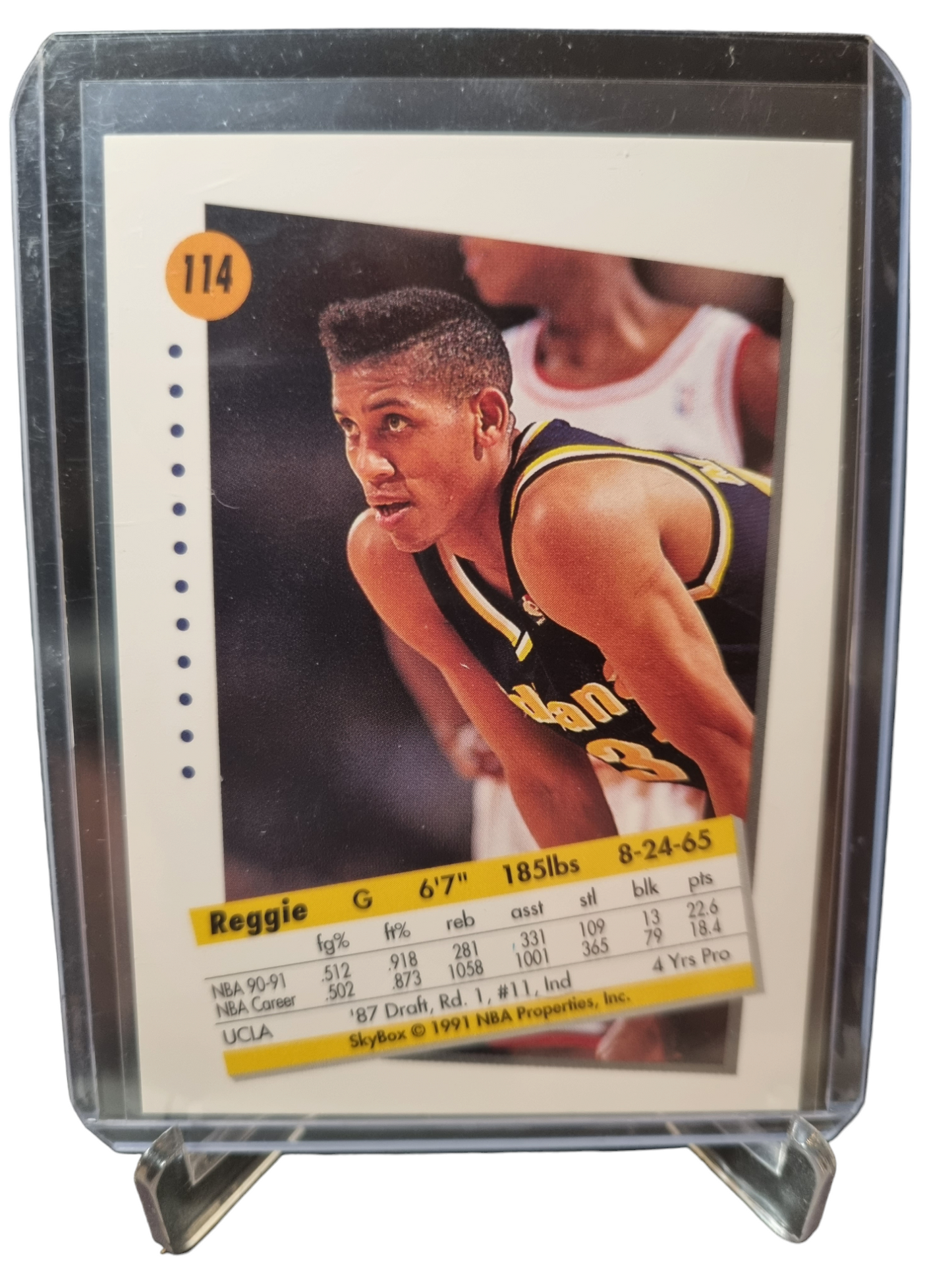 1991 Skybox #114 Reggie Miller