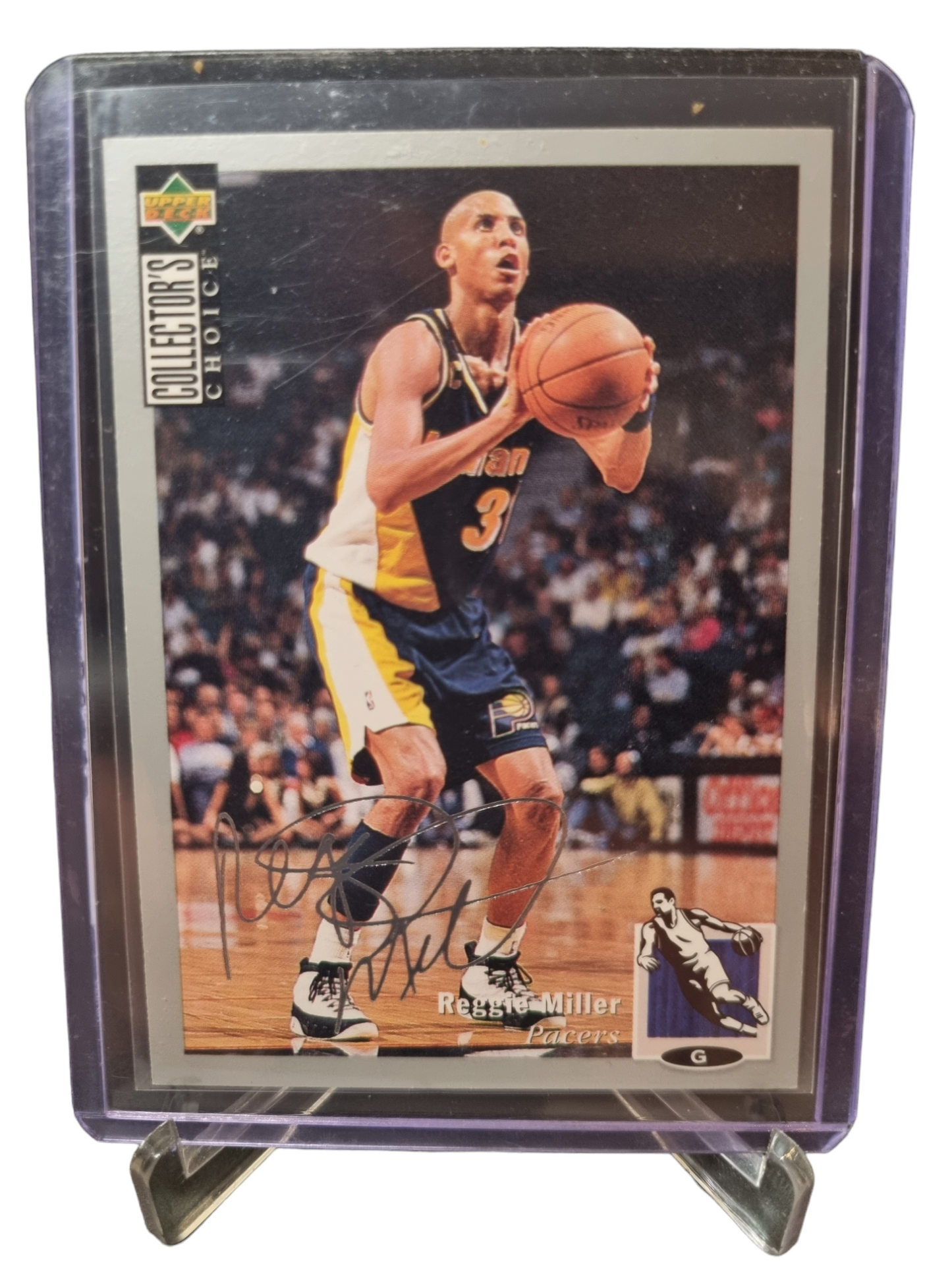 1994 Upper Deck #31 Reggie Miller Silver Signature