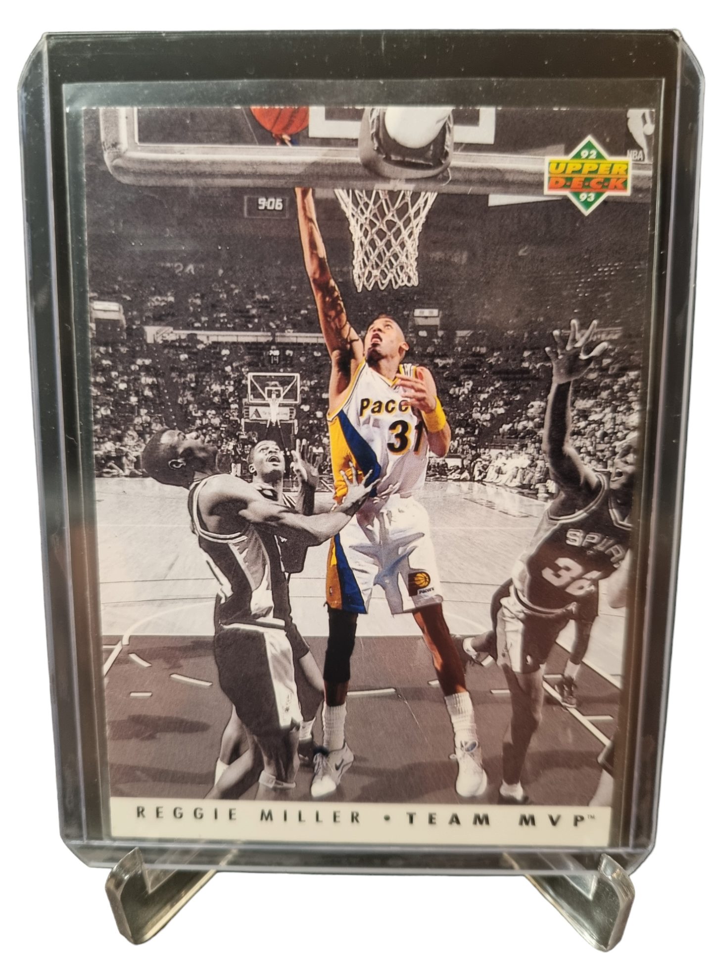 1992 Upper Deck #TM12 Reggie Miller Team MVP