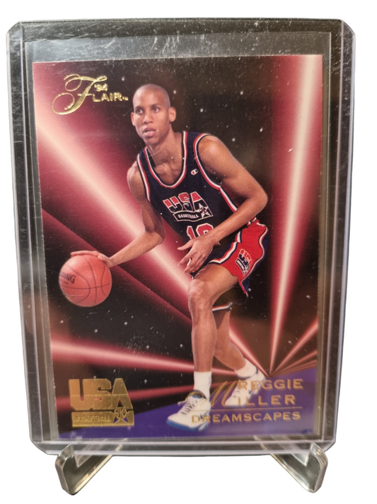 1994 Flair #64 Reggie Miller USA Basketball Dreamscapes